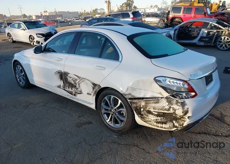 2017 Mercedes-Benz C 300 from USA, damaged, VIN 55SWF4JB3HU222236